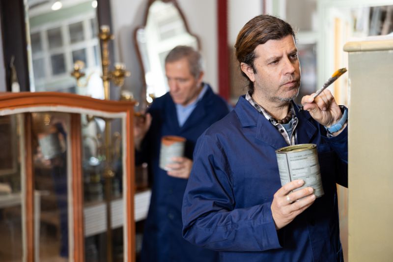Countertop Painting detail