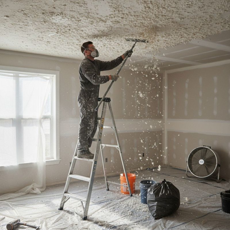 Popcorn Ceiling Removal